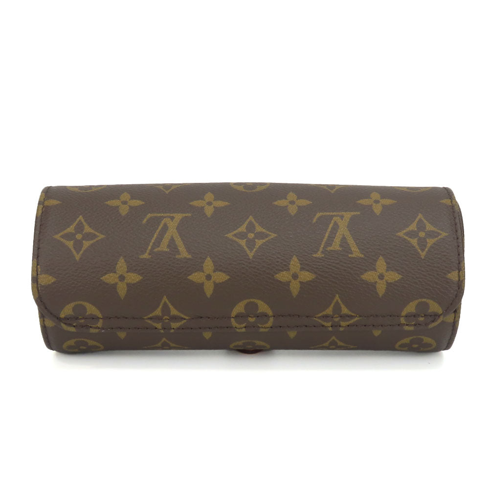 LOUIS VUITTON Other accessories Monogram Brown Etui ・ 3 Montor