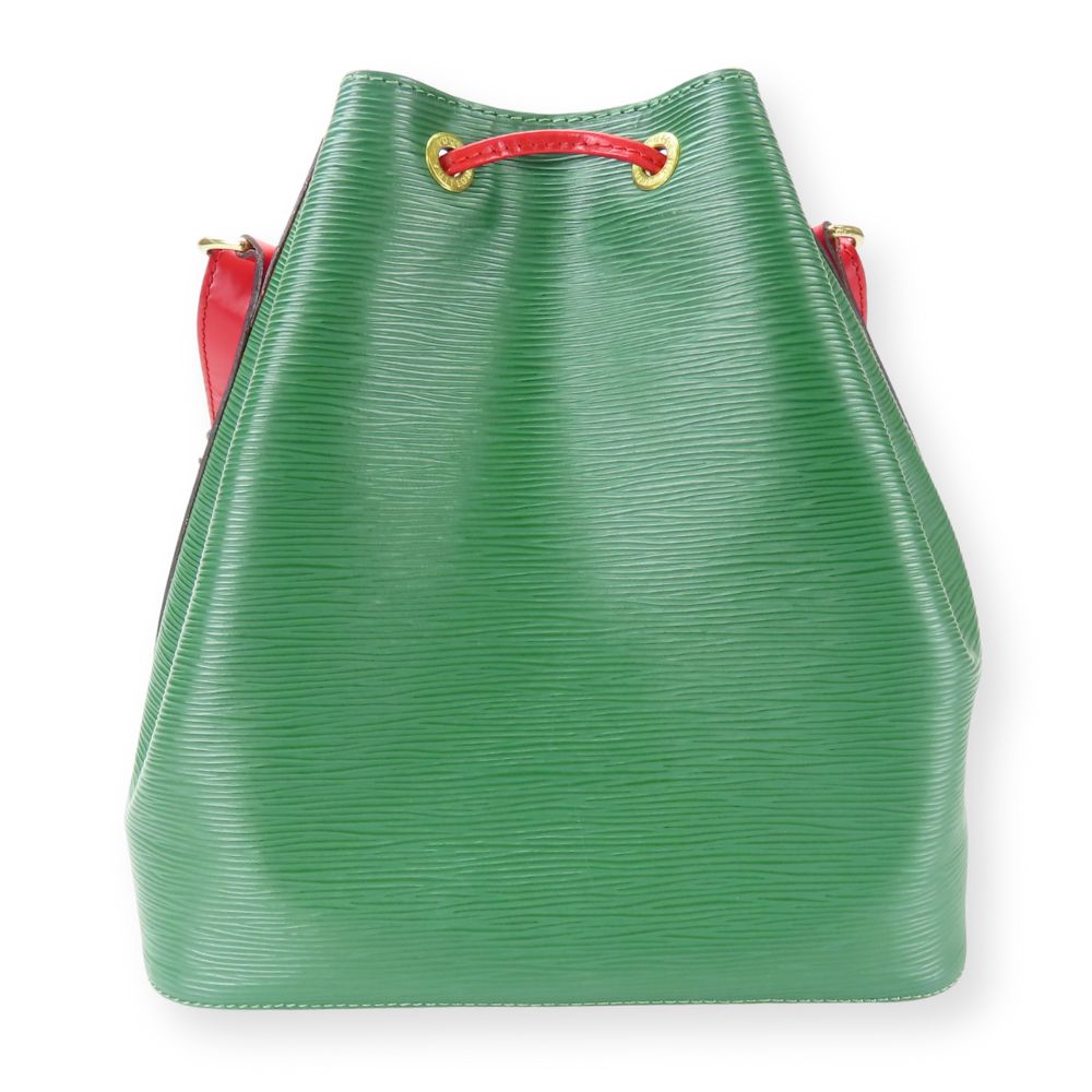 LOUIS VUITTON Shoulder Bag Epi Leather green Petit Noe