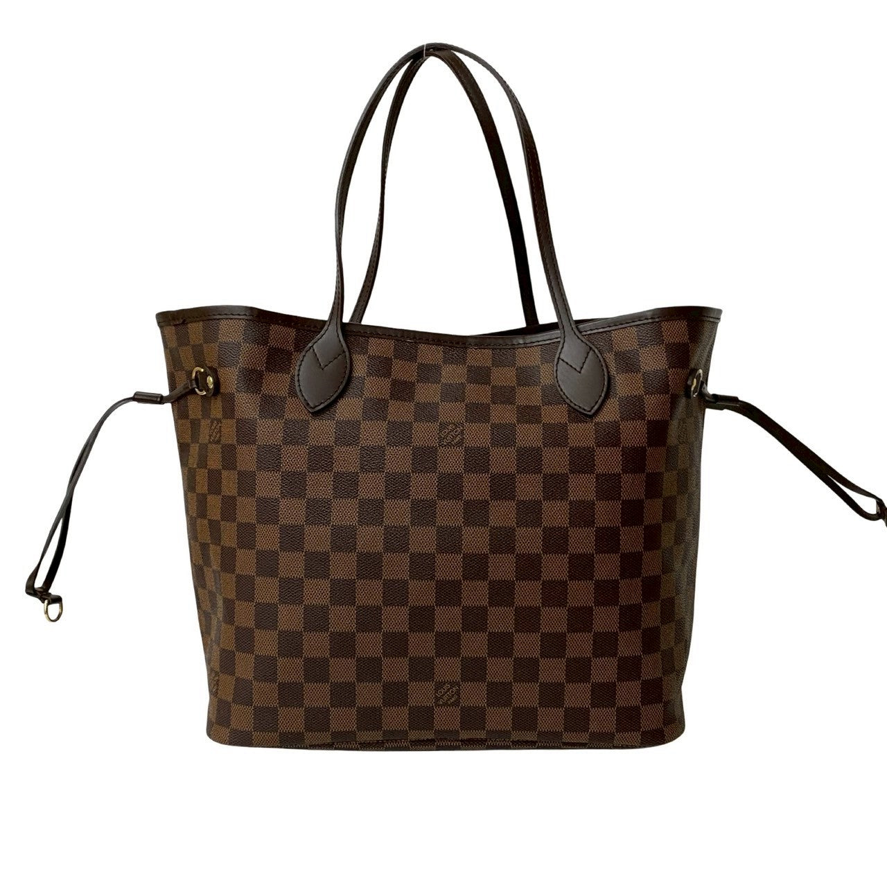 Luxury Women's Tote Bag | LOUIS VUITTON Tote Bag leather Brown Damier Neverfull MM