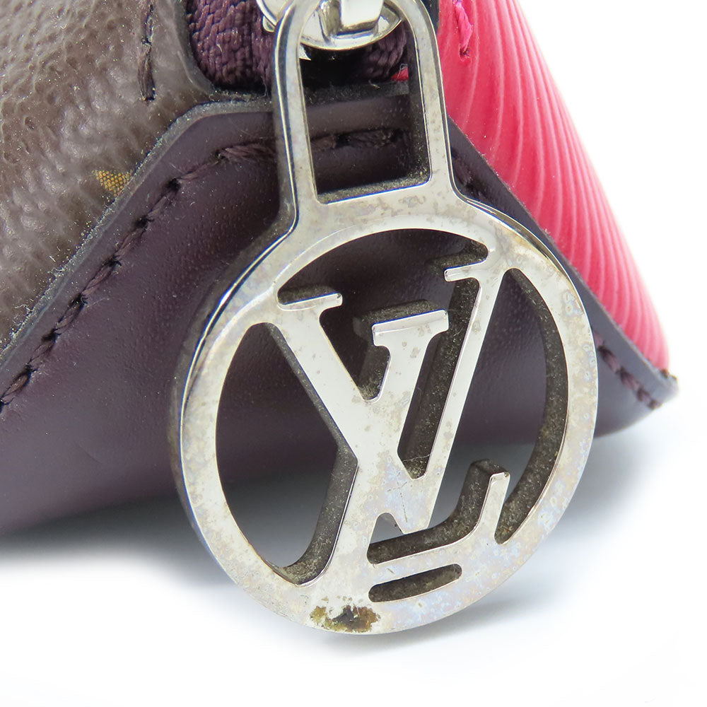 LOUIS VUITTON pencil case Monogram, Epi Leather Freesia Truth Elizabeth Women
