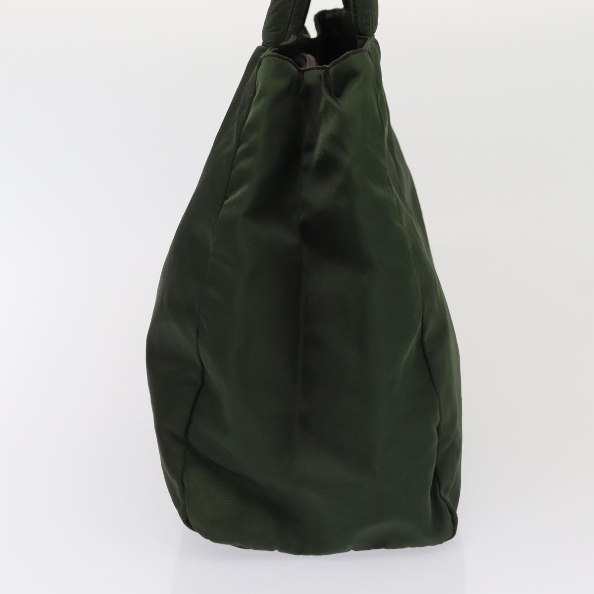 PRADA Tote Bag Nylon Khaki Auth