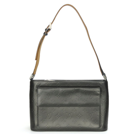 LOUIS VUITTON Shoulder Bag Monogram mat gray Alston