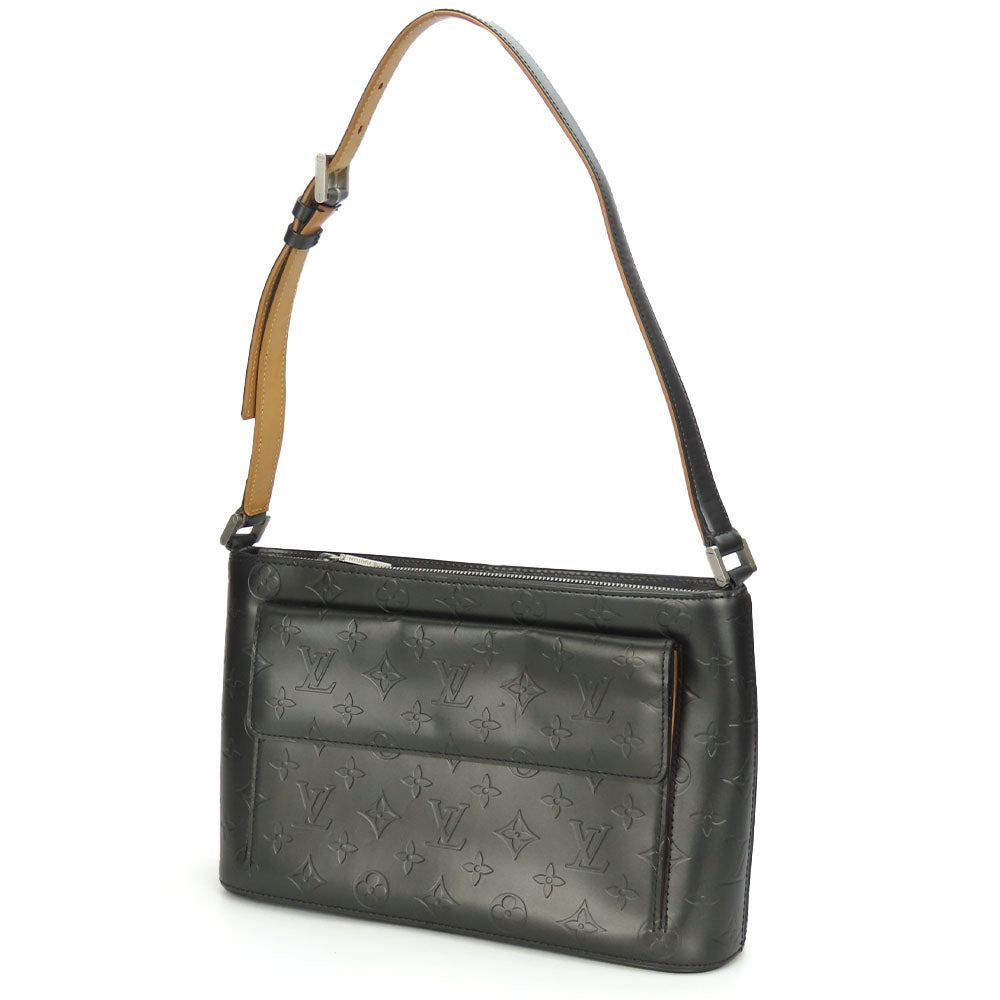 LOUIS VUITTON Shoulder Bag Monogram mat gray Alston