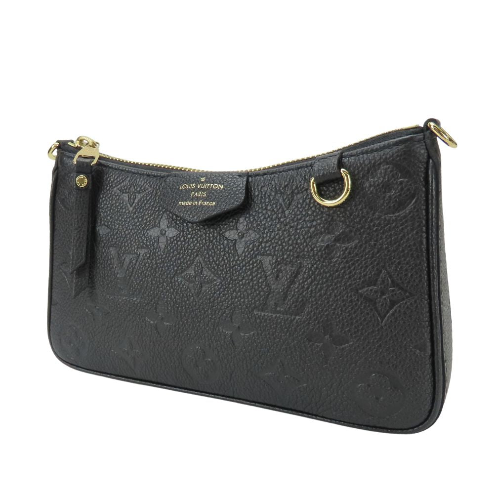 LOUIS VUITTON Shoulder Bag Monogram Ann Platt Noir easy pouch Women