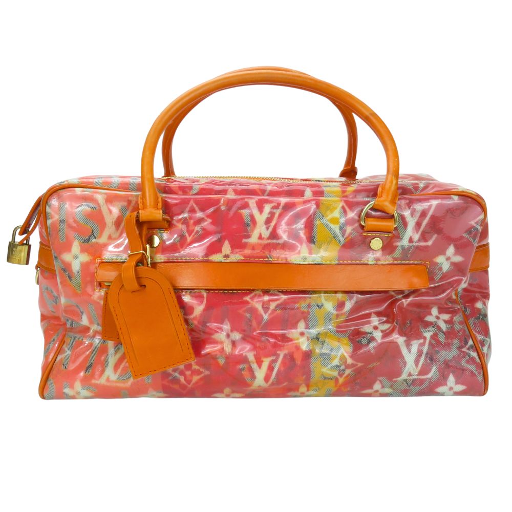 LOUIS VUITTON Handbag Monogram pulp Rose Weekender PM Women