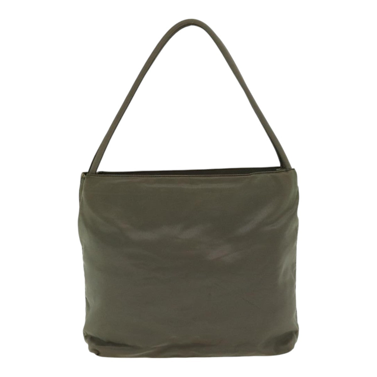 PRADA Tote Bag Nylon Khaki Auth