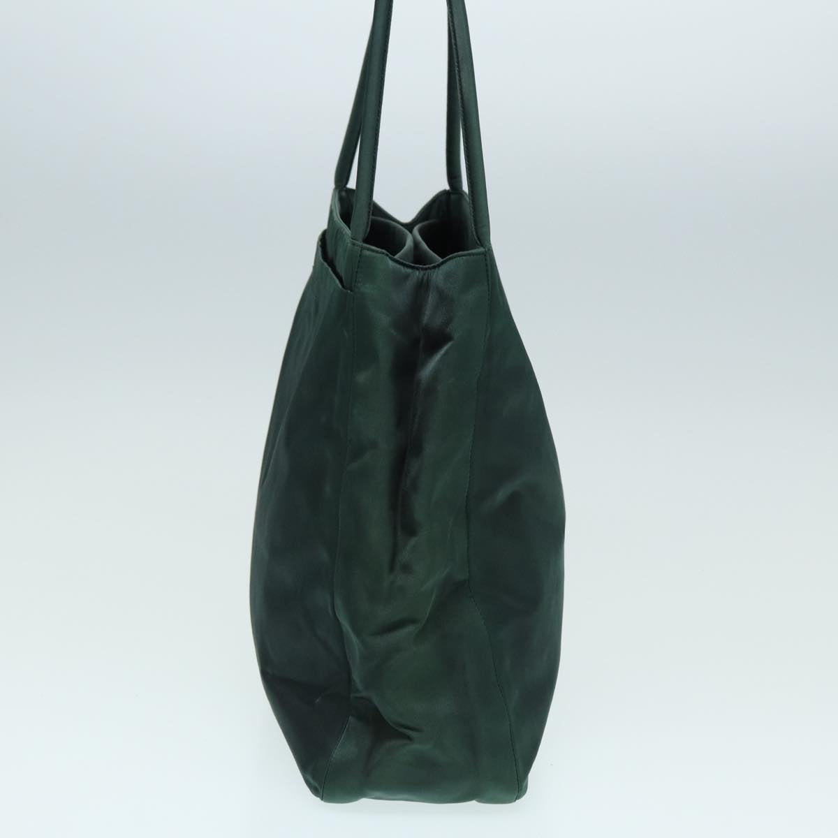 PRADA Tote Bag Nylon Green Auth