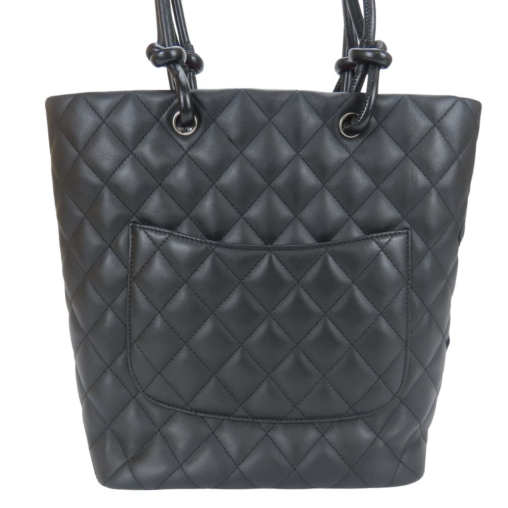 Chanel Cambon line Leather Tote Bag