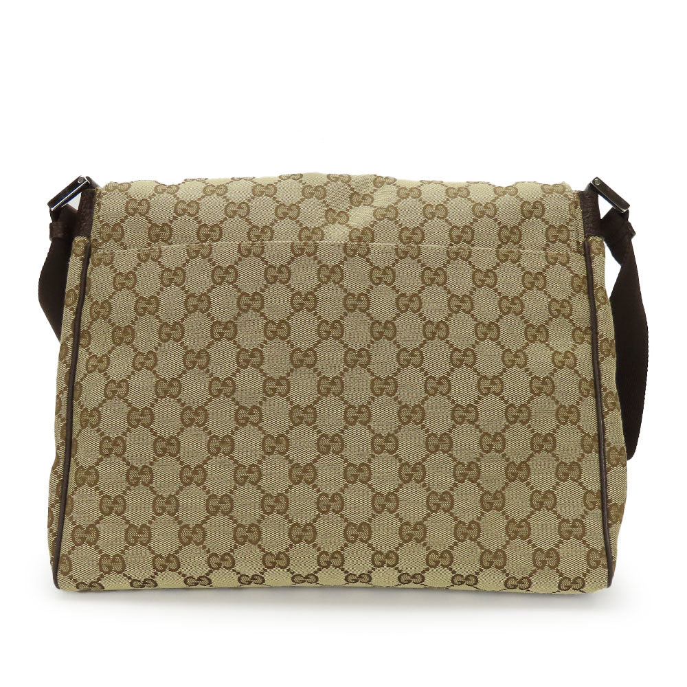 GUCCI Shoulder Bag 146236 GG canvas beige