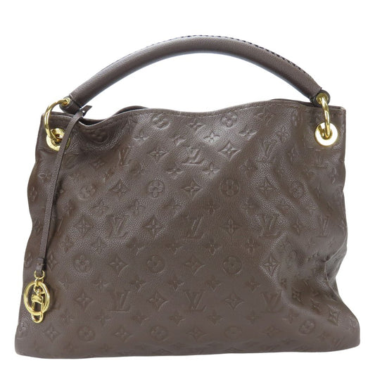 LOUIS VUITTON Shoulder Bag Monogram Ann Platt Dark brown ArtsyMM Women