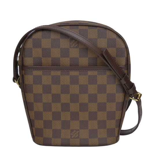 LOUIS VUITTON Shoulder Bag Damier Ebene Ipanema PM Women