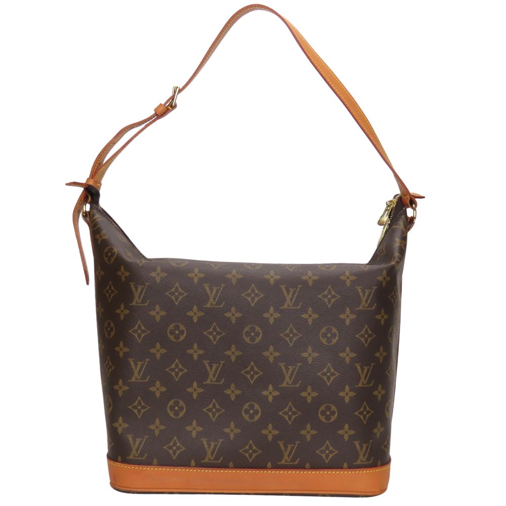 LOUIS VUITTON Shoulder Bag Monogram Brown Amfar Three