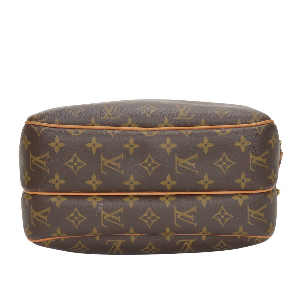 LOUIS VUITTON Shoulder Bag Monogram Brown Reporter PM