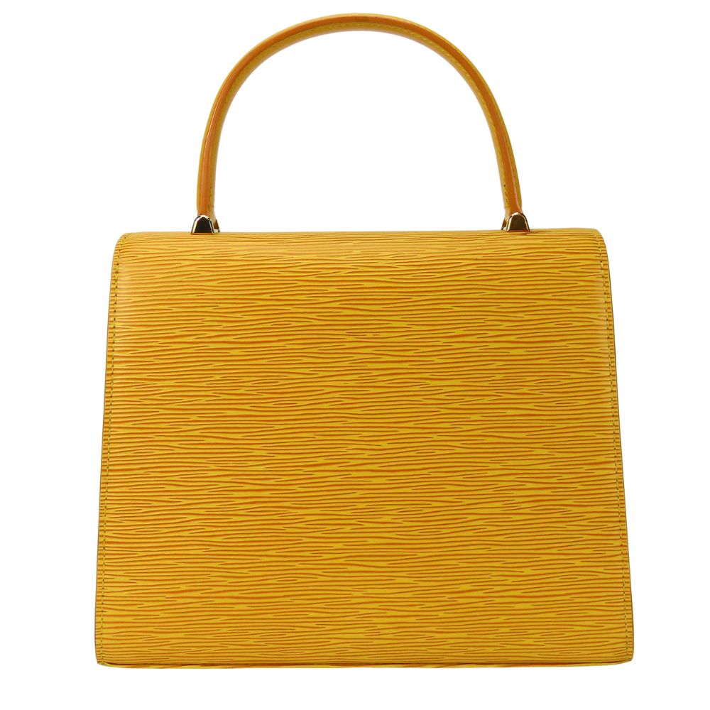 Luxury Women's Handbag | LOUIS VUITTON Handbag Epi Leather yellow Malesherbes