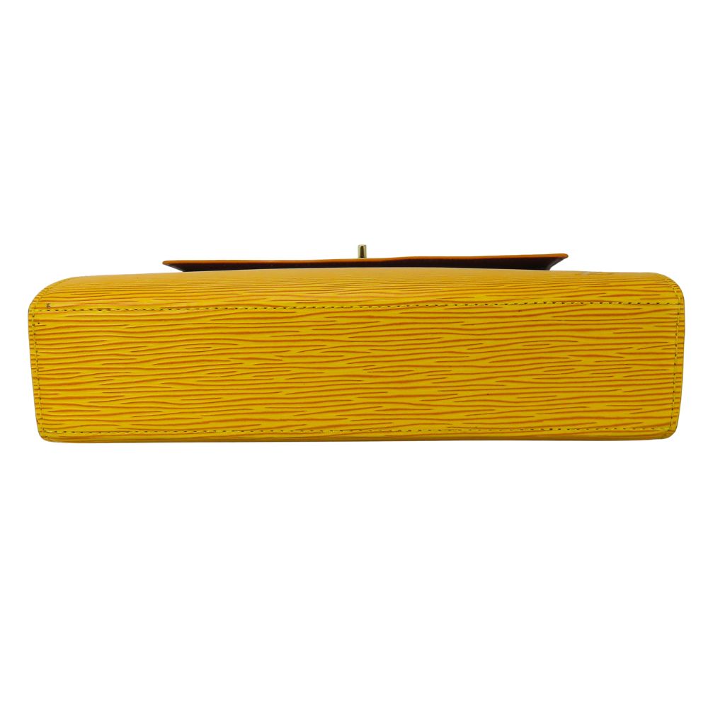 Luxury Women's Handbag | LOUIS VUITTON Handbag Epi Leather yellow Malesherbes