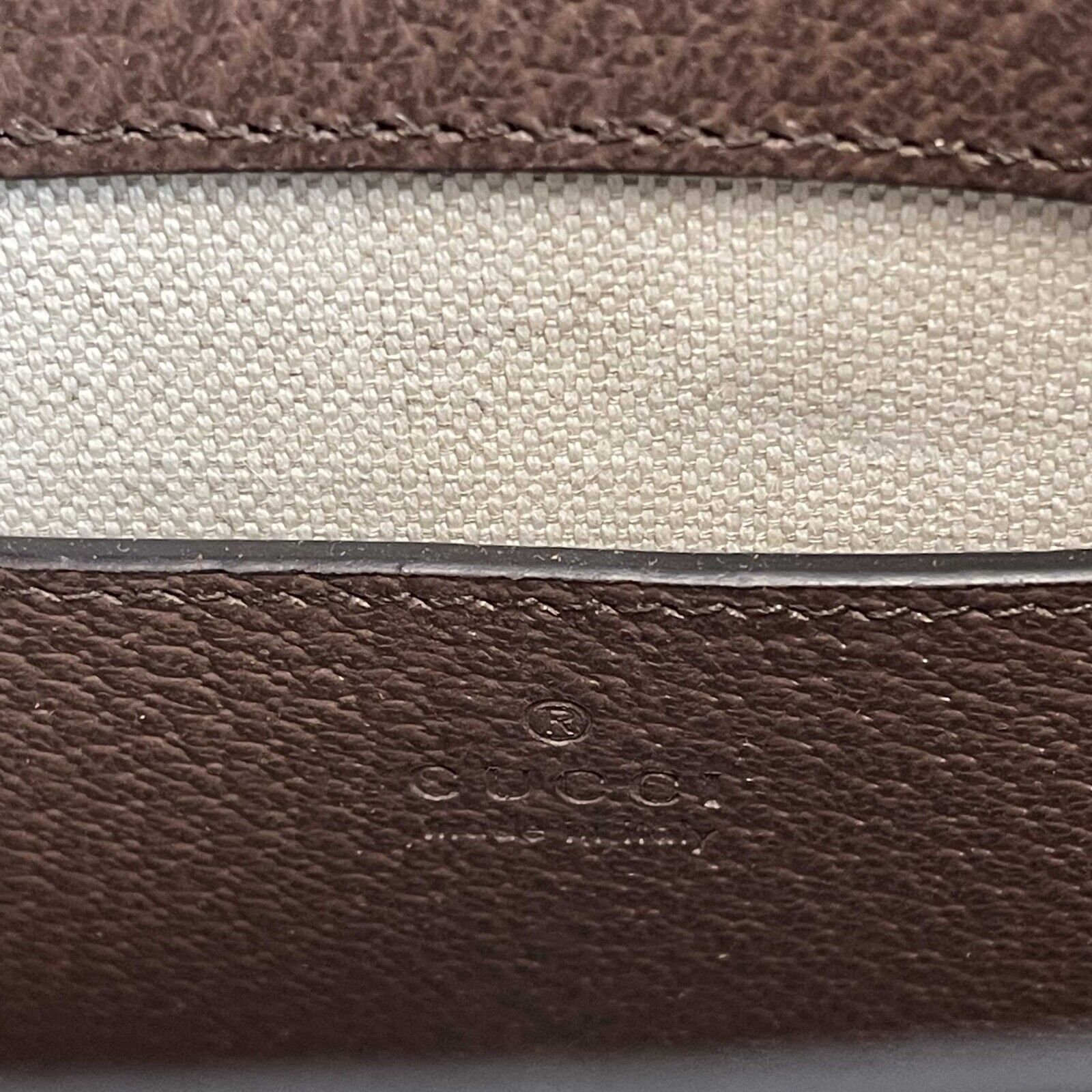 Gucci Monogram Leather Mini Tote