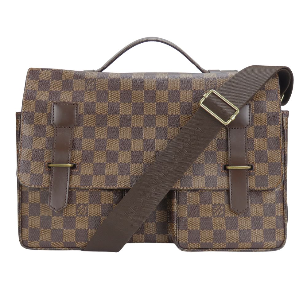 LOUIS VUITTON Shoulder Bag Damier Ebene Broadway mens