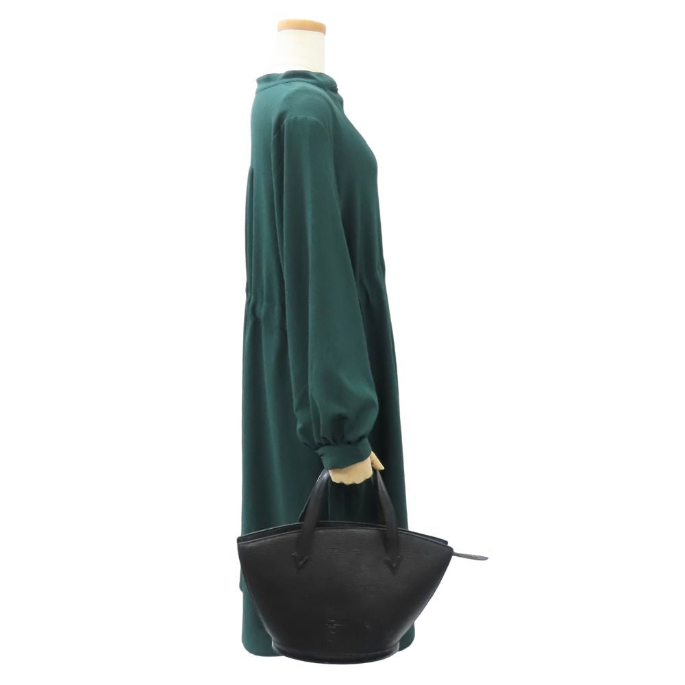 LOUIS VUITTON Tote Bag Epi Leather Noir Sunjack PM Women