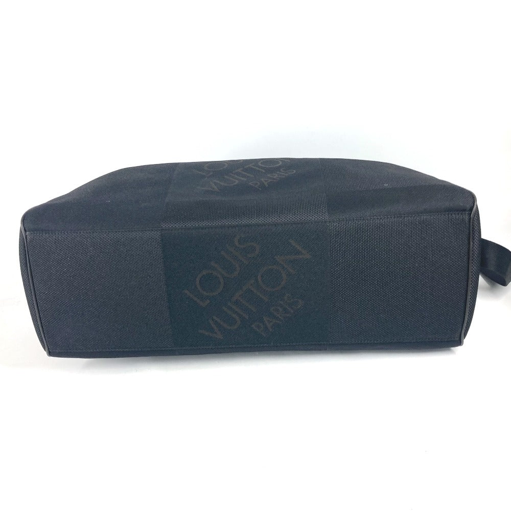 LOUIS VUITTON Boston Duffel bag Damier Jean Canvas black Damier Jean Albatross unisex(Unisex)