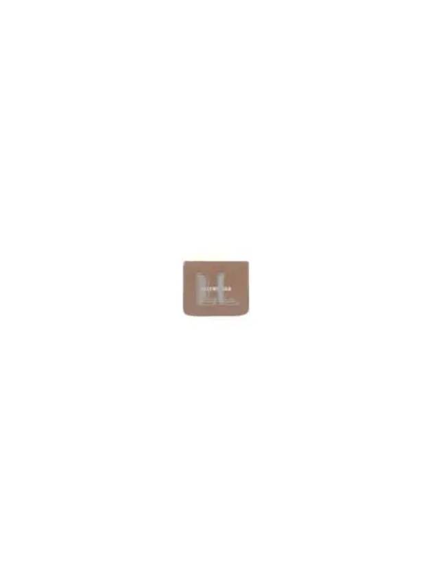 Luxury Balenciaga Trending 2025 Logo Coin Pocket Flap Half Wallet Brown