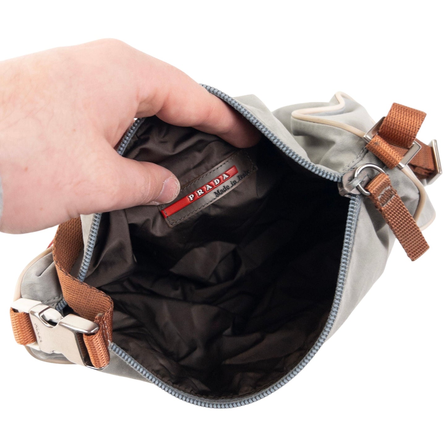 Prada Sport Mini Barrel Shoulder Bag