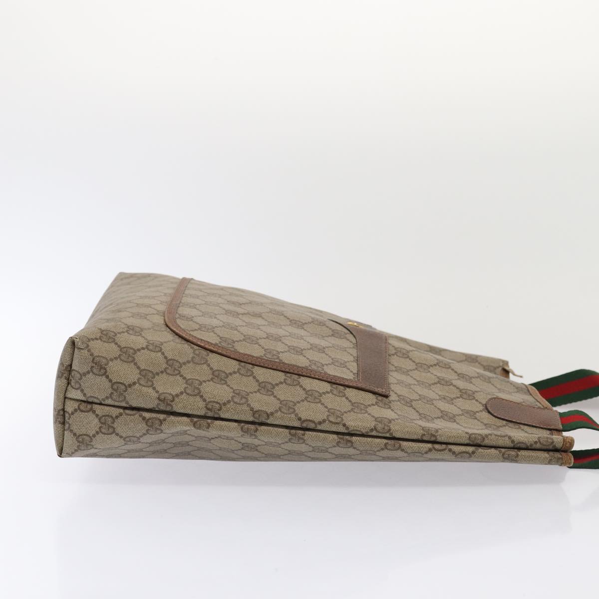 Gucci Leather Canvas Tote