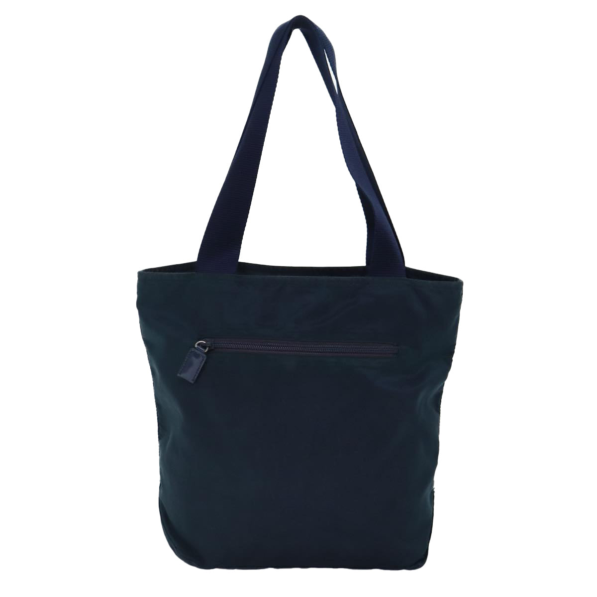 PRADA Hand Bag Nylon Navy Auth
