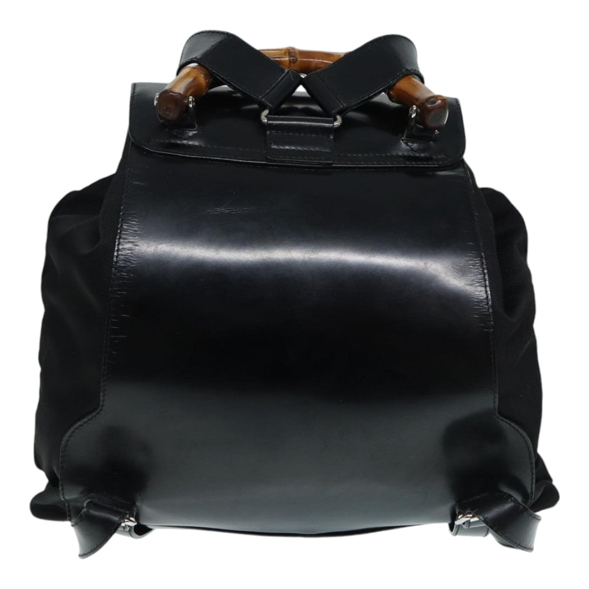 Gucci Leather Canvas Backpack
