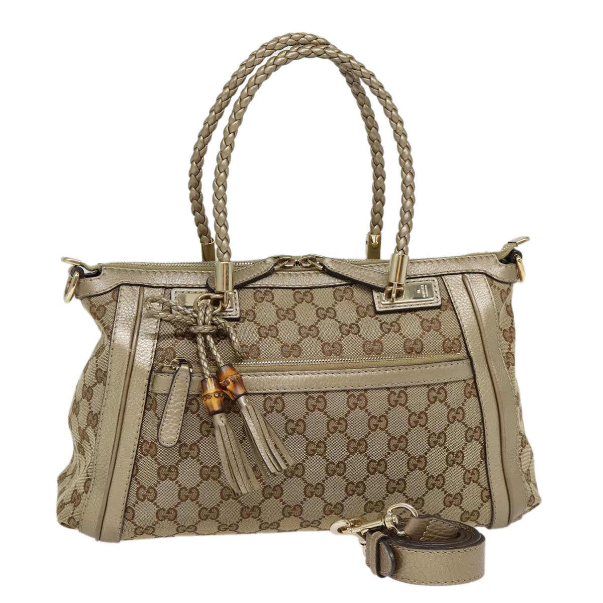 Gucci Canvas Shoulder Bag