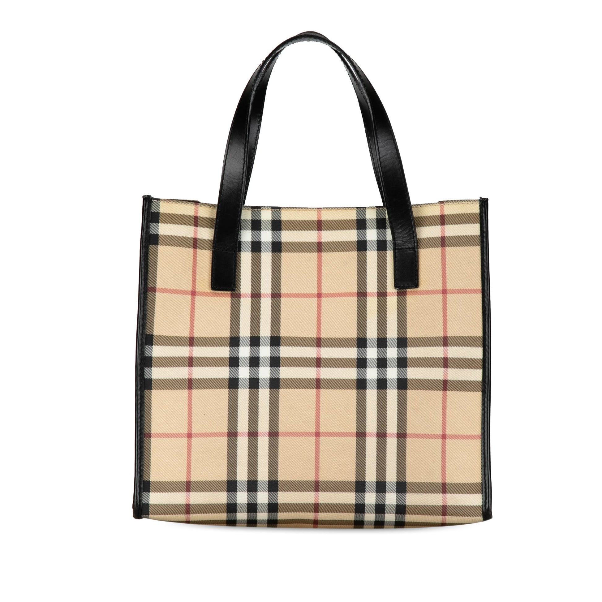 Burberry Ho Check Tote Tote Bag