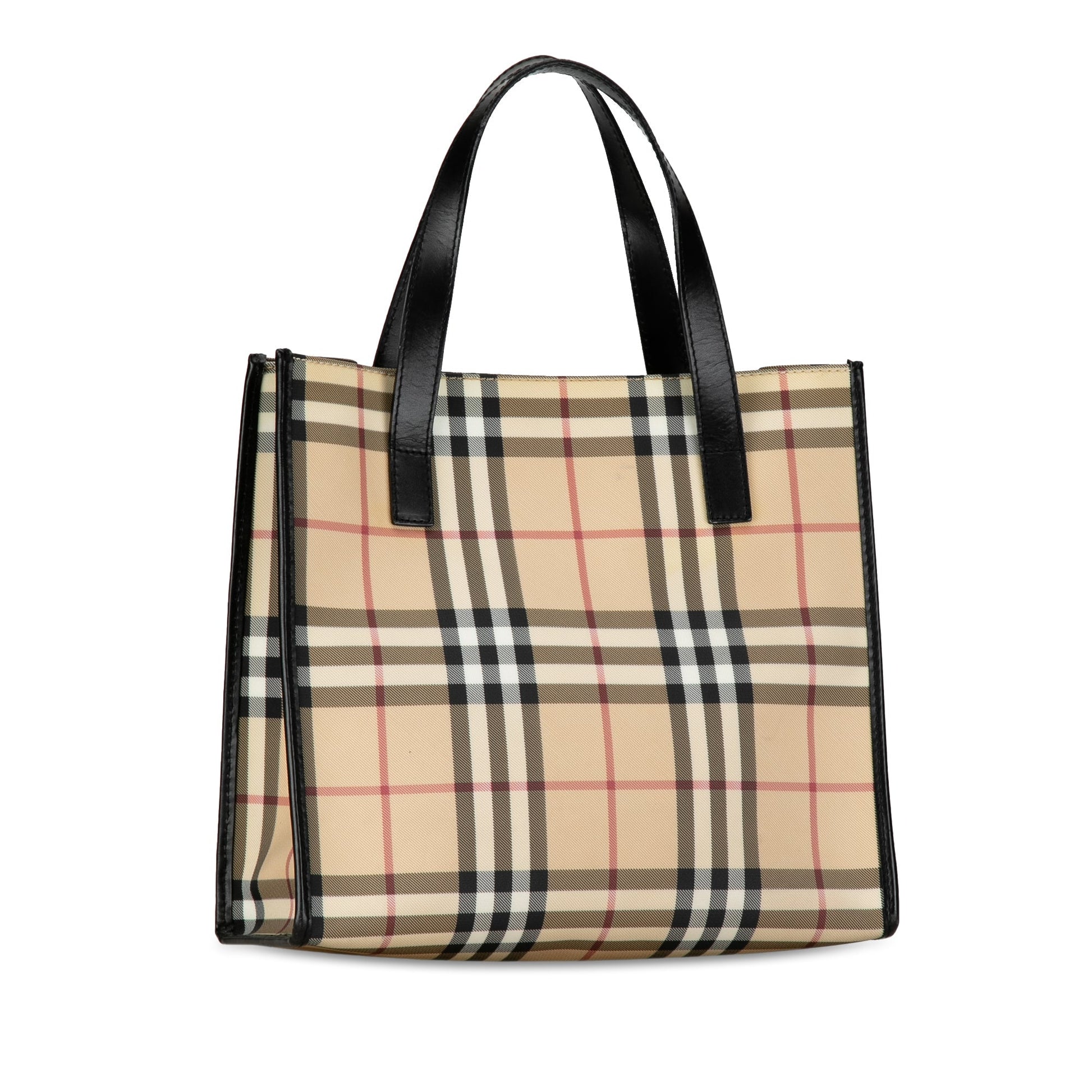 Burberry Ho Check Tote Tote Bag