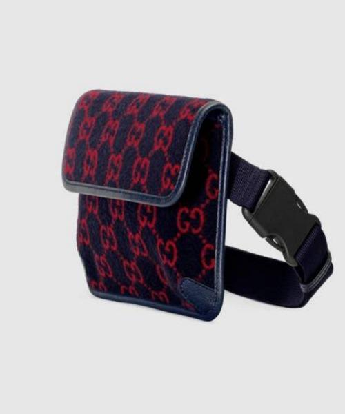 Gucci Monogram Nylon Leather Crossbody