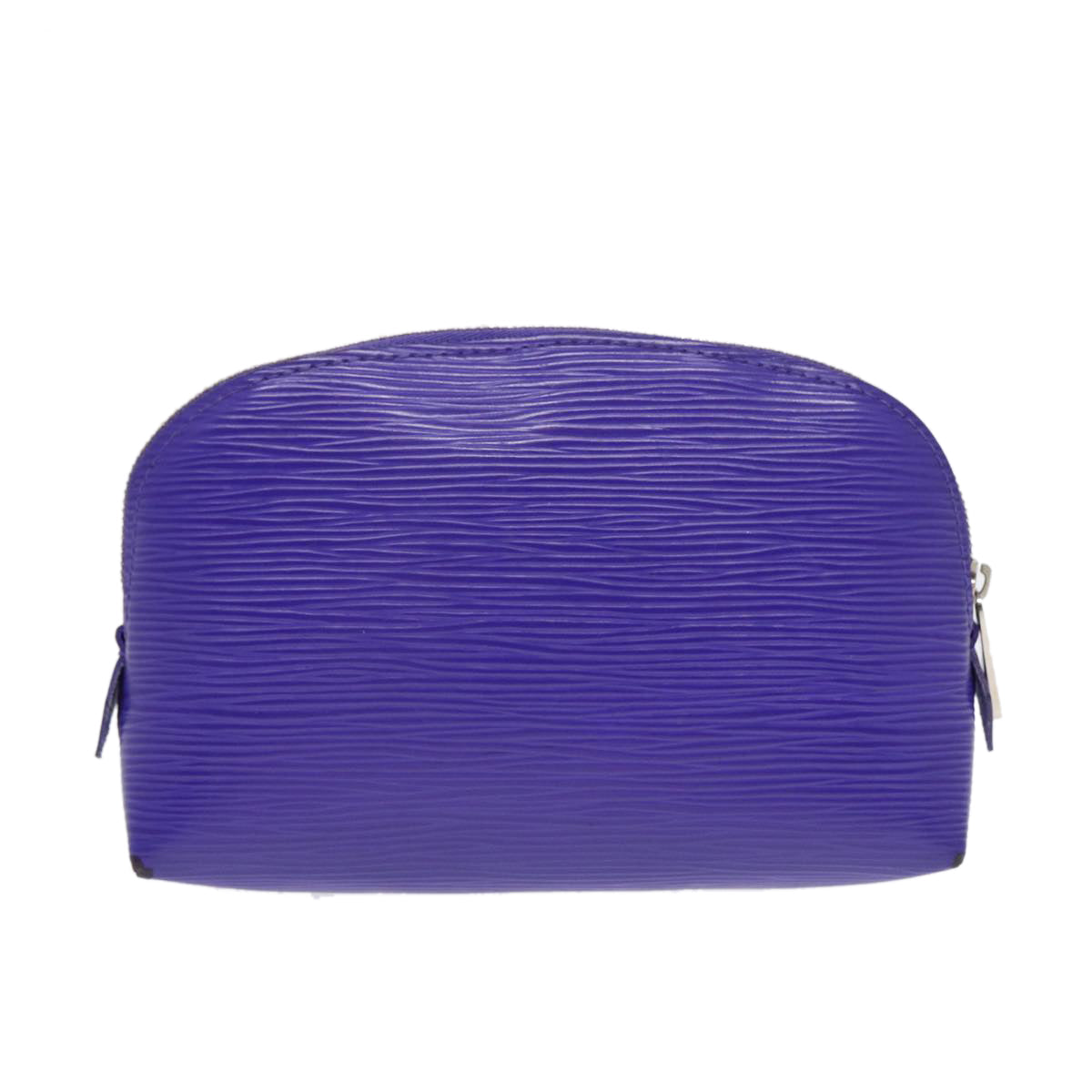 LOUIS VUITTON Epi Pochette Cosmetic Pouch Purple Fig M4063G LV Auth 88310