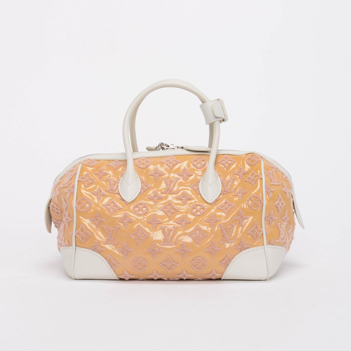 Louis Vuitton Rose Monogram Bouclettes Round Bag