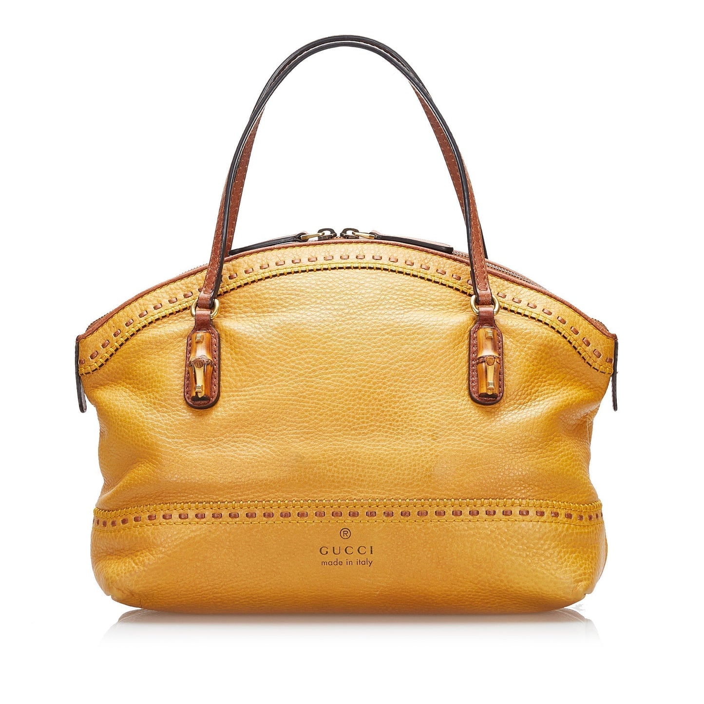 Gucci Leather Top Handle Handbag