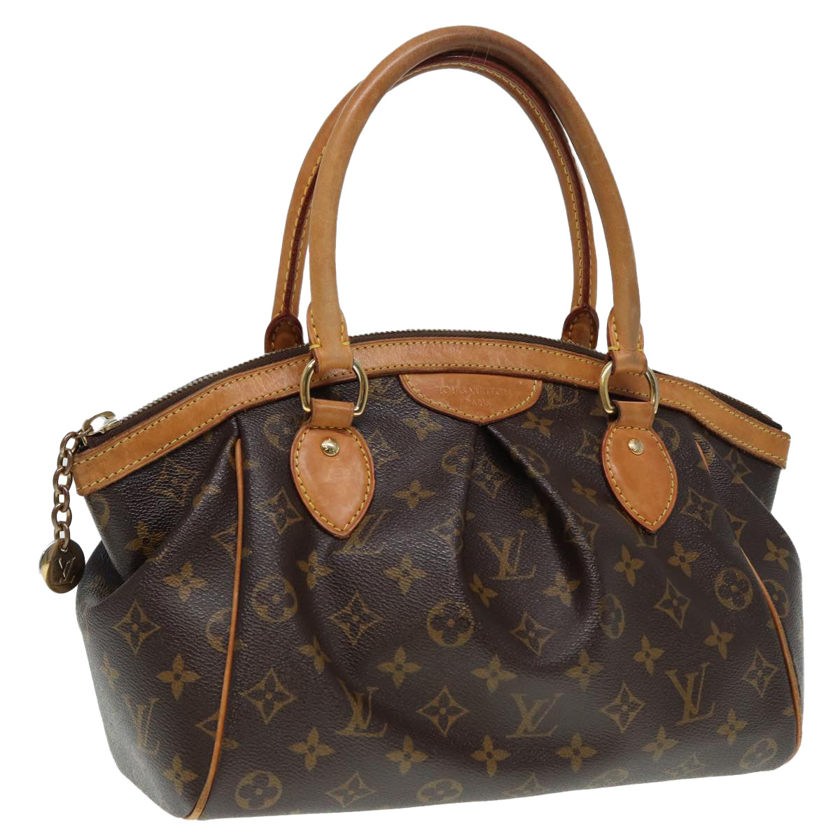 LOUIS VUITTON Monogram Tivori PM Hand Bag M40143 LV Auth 89118