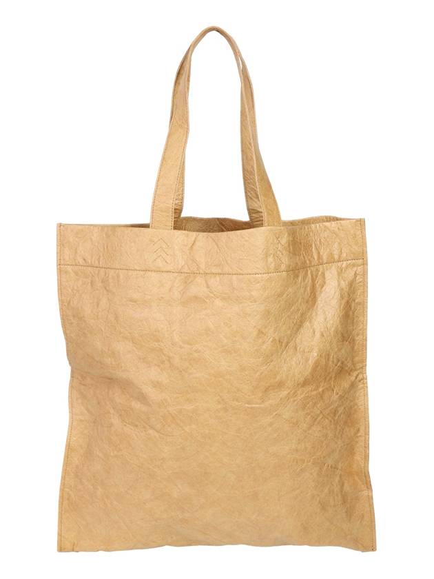 Luxury Balenciaga Trending 2026 Logo Language Tote Bag Beige