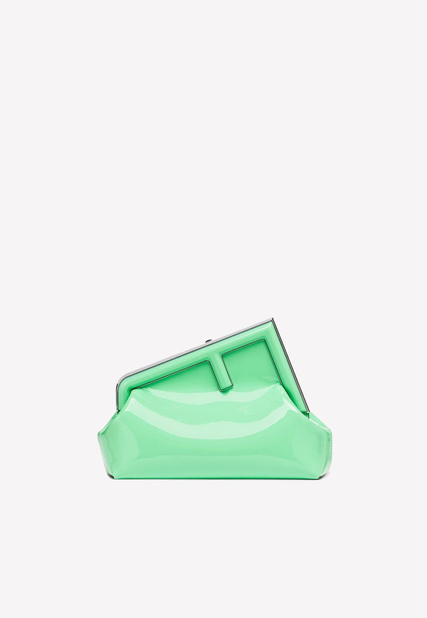 Medium Fendi First Patent Leather Clutch