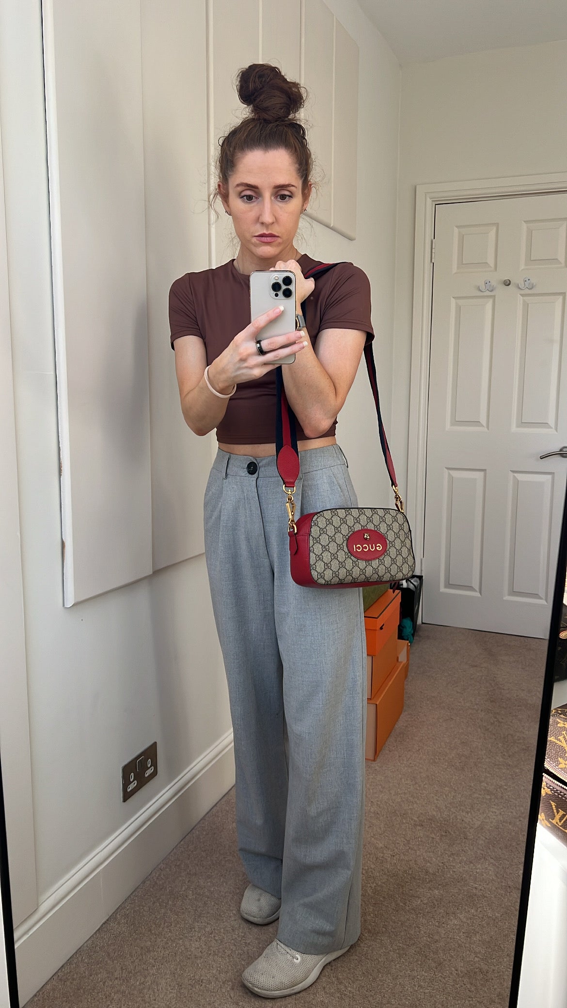 Gucci Neo GG Supreme Messenger Bag (RRP £1060)