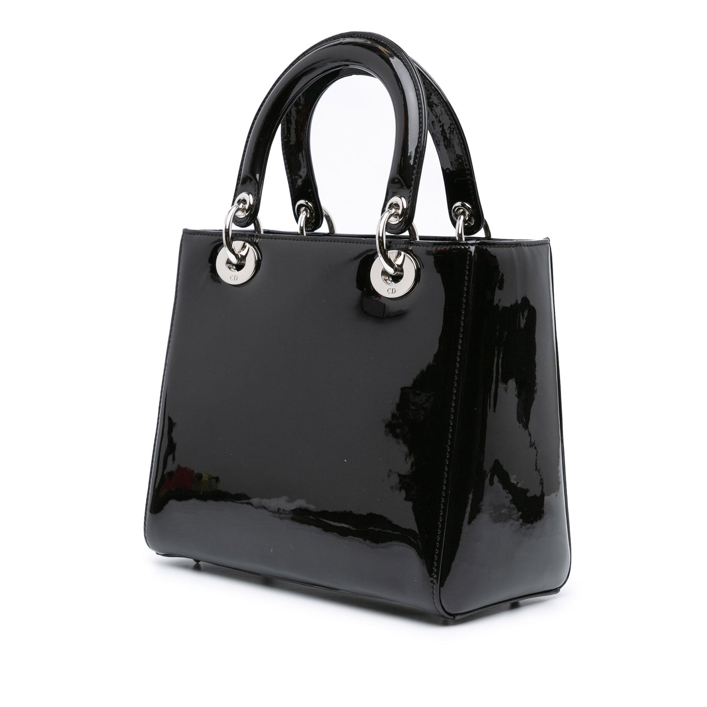 Dior Lady Dior Leather Shoulder Bag