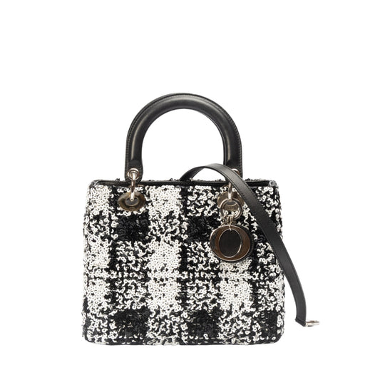 Dior Lady Dior Leather Handbag