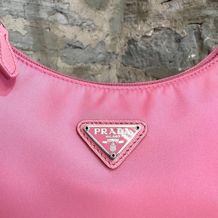 Prada Pink Tessuto Re-Edition Mini Bag