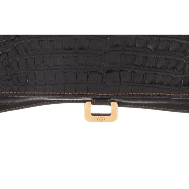 Gucci Leather Top Handle Shoulder Bag