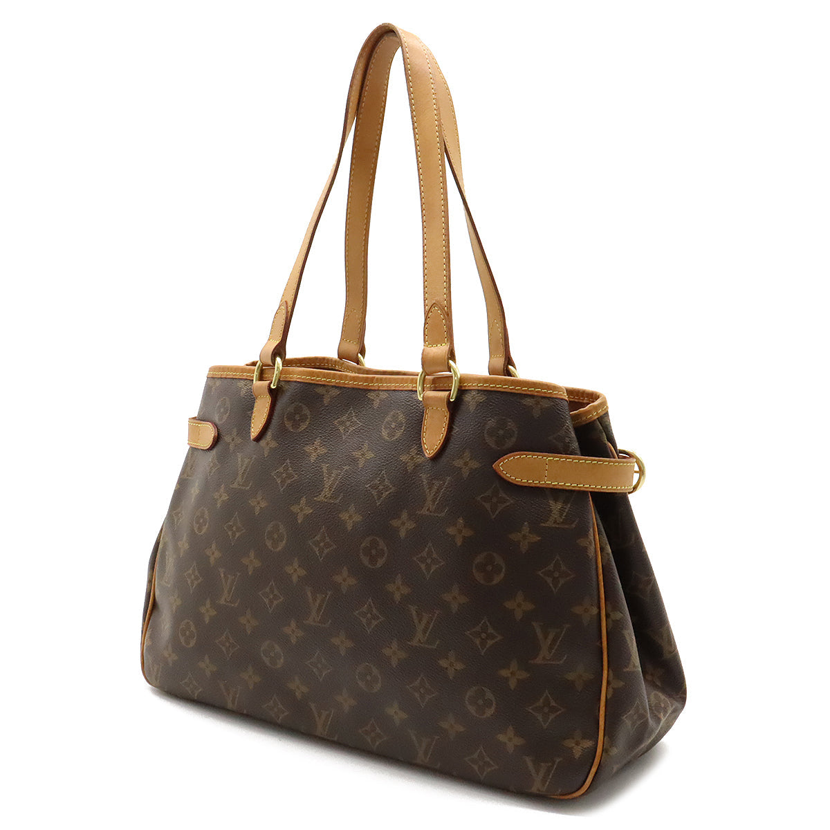 Louis Vuitton Monogram Battinella Horisontal Bag Semi-shellder Shoulder M511 Blumin