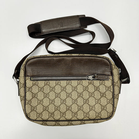 Gucci Beige Brown Shoulder Bag gu5516ff