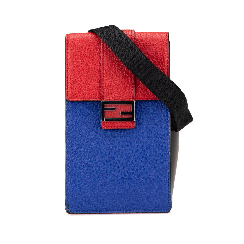Fendi 7AS120 Leather Phone Holder
