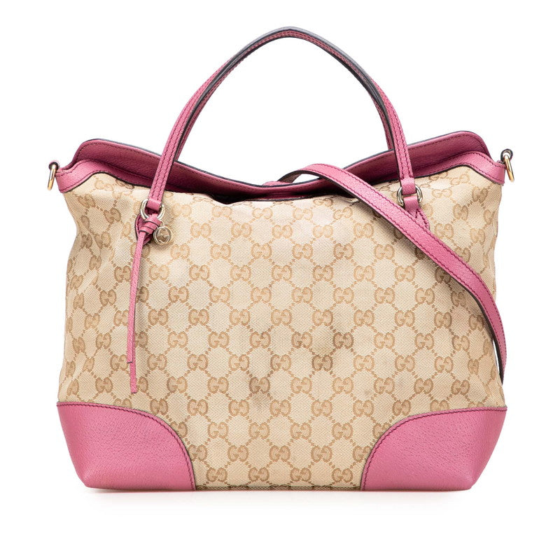 Gucci Bree GG Canvas 2way bag