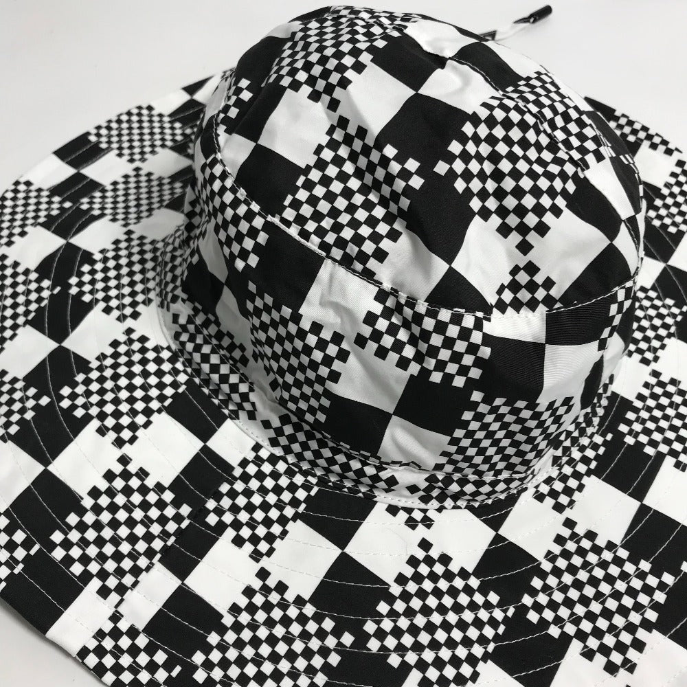 Luxury Women's Handbag | LOUIS VUITTON hat Polyester / Cotton black Distorted Damier Hat mens