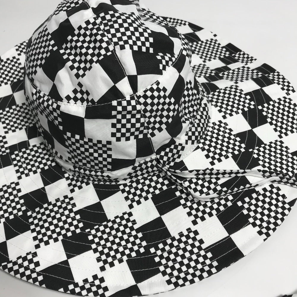 Luxury Women's Handbag | LOUIS VUITTON hat Polyester / Cotton black Distorted Damier Hat mens