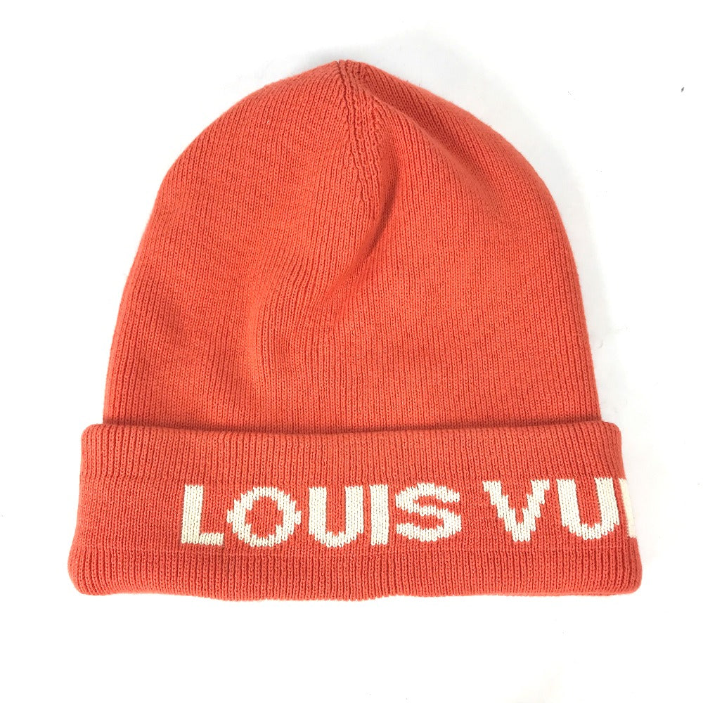 LOUIS VUITTON Knit hat Cotton, Cashmere Red LVCUP Louis Vuitton Cup Women